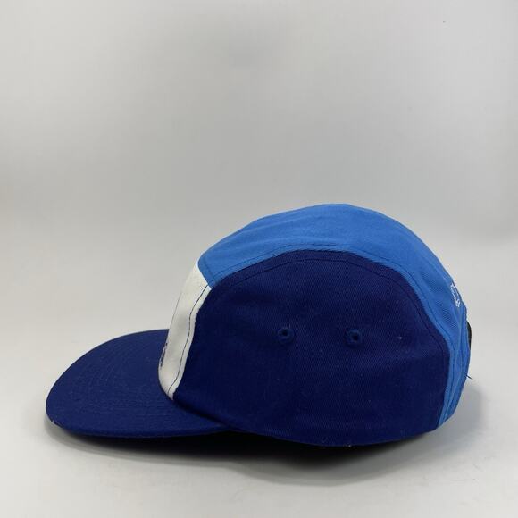 Seattle Sounders FC Retro Logo 5 Panel Cap Strap Back Blue MLS Vintage - Picture 4 of 8